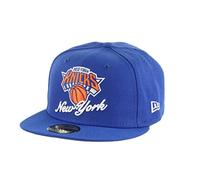 New Era New York Knicks Dual Logo Blue 59Fifty Basecap - 7 3/8-59cm (L)