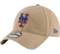 New Era for man. 60235285 Cap Core Classic 2 0 New York Mets brown (OSFA), Casual, Cotton