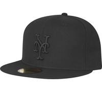 New Era New York Mets Black On Black Cap 59Fifty Fitted Special Limited Edition