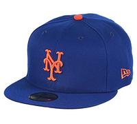 New Era New York Mets MLB Cap 59Fifty Basecap Baseball Kappe Blau - 7 7/8-63cm (XXL)