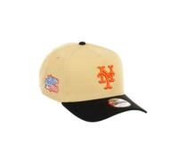 New Era New York Mets MLB World Series 1986 Sidepatch Vegas Gold Black 9Forty A-Frame Snapback Cap