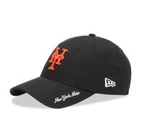 New Era New York Mets Visor Script 9Forty Cap Black