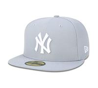 New Era New York Yankees 59fifty Cap MLB Basic Graphite/White - 7 3/8-59cm