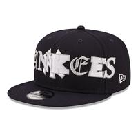 New Era New York Yankees 9FIFTY MLB Team Typography Baseball Cap - SM