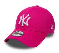 New Era League Essential 9FORTY New York Yankees Cap Fuchsia White Kids - 4-6