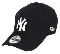 New Era New York Yankees 9forty Adjustable Cap Distressed Seasonal Black - One-Size