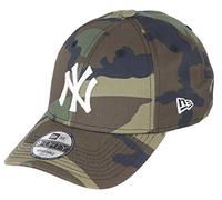 New Era New York Yankees 9forty Adjustable Snapback Cap Mlb Essential Camo Camouflage/White - One-Size