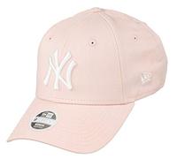 New Era New York Yankees 9forty Adjustable Women Cap MLB Rear Logo Rose/White - One-Size