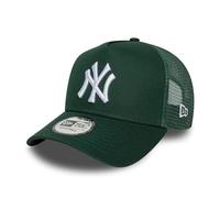 New Era New York Yankees A-Frame Trucker Cap Dark Green