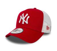 New Era New York Yankees A-Frame Trucker Cap - MLB League Essential - Red