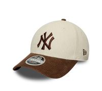 NEW ERA NEW YORK YANKEES BASEBALL CAP.9FORTY CORDUROY M CROWN STRAPBACK HAT W26