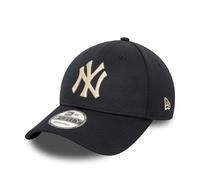 NEW ERA NEW YORK YANKEES BASEBALL CAP.9FORTY PIVOT KNIT NAVY TEXTURED HAT W24