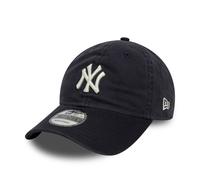 NEW ERA NEW YORK YANKEES BASEBALL CAP.9TWENTY WASHED SCRIPT NAVY BLUE HAT S26