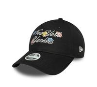 New Era 9Twenty Women Cap - Floral Script Black