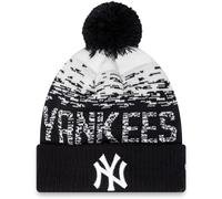 New Era New York NY Yankees MLB Baseball Winter Warm Beanie Bobble Hat - Black