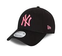 New Era New York Yankees Black League Essential 9Forty Adjustable Women Cap - One-Size