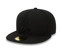 New Era New York Yankees Cap 59Fifty Basecap Baseball Fitted Kappe MLB BoB schwarz - 7 1/8-57cm (M)