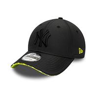 New Era New York Yankees Cap MLB Basecap 9Forty verstelbar Baseball Snapback Kappe Pipe Pop Schwarz - One-Size