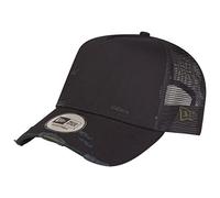 New era adjustable Trucker Cap - Black DISTRESSED