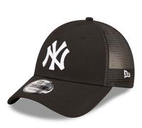 New Era New York Yankees Home Field 9FORTY A-Frame Trucker Cap Hat - Black