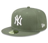 New Era New York Yankees League Essential Olive 59Fifty Fitted Cap