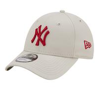New Era New York Yankees League Essentials 9FORTY Baseball Cap Hat - Stone