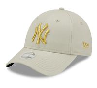 New Era New York Yankees Metallic Logo Stone 9Forty Adjustable Women Cap - One-Size