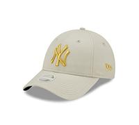 New Era New York Yankees Metallic Logo Stone 9Forty Adjustable Women Cap - One-Size