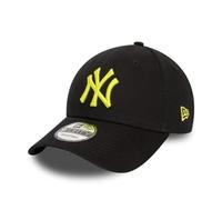 New Era New York Yankees - MLB Baseball - Cap hat Baseball Cap - - 9Forty - Strapback Curved Visor - Team Logo - Black Yellow
