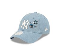 New Era New York Yankees MLB Butterfly Blue 9Forty Adjustable Women Cap - One-Size