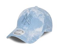 New Era New York Yankees MLB Cap Basecap Kappe Baseball Damen Frau Denim Blau - One-Size