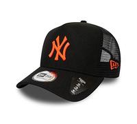New Era New York Yankees Mlb Cap Kappe Trucker Baseball Diamond Era Schwarz Neon Pink - One-Size