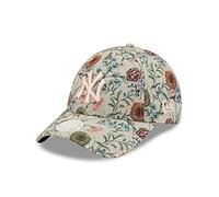 New Era New York Yankees MLB Floral Stone 9Forty Adjustable Women Cap - One-Size Beige
