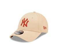 New Era New York Yankees MLB League Essential Beige 9Forty Adjustable Cap - One-Size