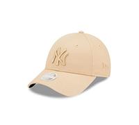 New Era New York Yankees MLB League Essential Beige 9Forty Adjustable Women Cap - One-Size