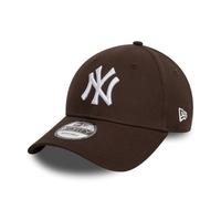 New Era NY League Essential 9FORTY Adjustable Cap - Brown - Size ONE SIZE
