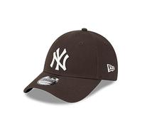 New Era New York Yankees MLB League Essential Brown White 9Forty Adjustable Cap - One-Size