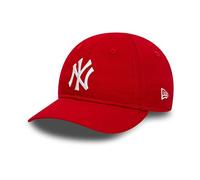 New Era New York Yankees MLB League Essential Cardinal Red White 9Forty Infant Cap - Infant