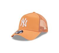 New Era Trucker Mesh Cap - New York Yankees orange glaze