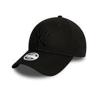 New Era Womens Black/black 9FORTY New York Yankees Cotton Baseball cap