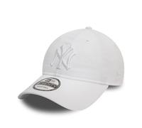 New Era New York Yankees MLB League Essential Tonal White Adjustable 9Twenty Cap