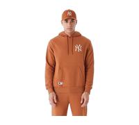 New Era New York Yankees Mlb League Essentials Oversized Hoody Brown