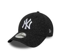 New Era New York Yankees MLB Melton Wool 9Forty Snapback Cap Black