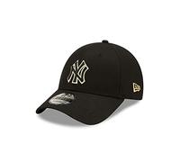 New Era New York Yankees MLB Metallic Pop Black 9Forty Snapback Cap
