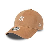 New Era New York Yankees MLB Mini Cord Logo Camel 9Forty Adjustable Women Cap - One-Size