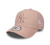 New Era New York Yankees MLB Outline 9Forty E-Frame Trucker Cap Pink