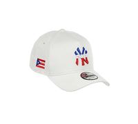 New Era New York Yankees MLB Puerto Rico Sidepatch Logo White 9Forty A-Frame Snapback Cap