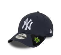 NEW ERA NEW YORK YANKEES RECYCLED BASEBALL CAP.9FORTY NAVY ADJUSTABLE HAT W25