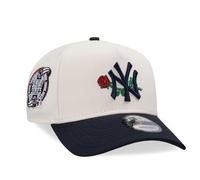 New Era New York Yankees Subway Series 2000 Chrome Two Tone Edition 9Forty A Frame Snapback Cap