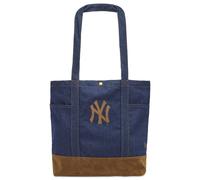 New Era New York Yankees Suede Denim Tote Bag Blue One Size